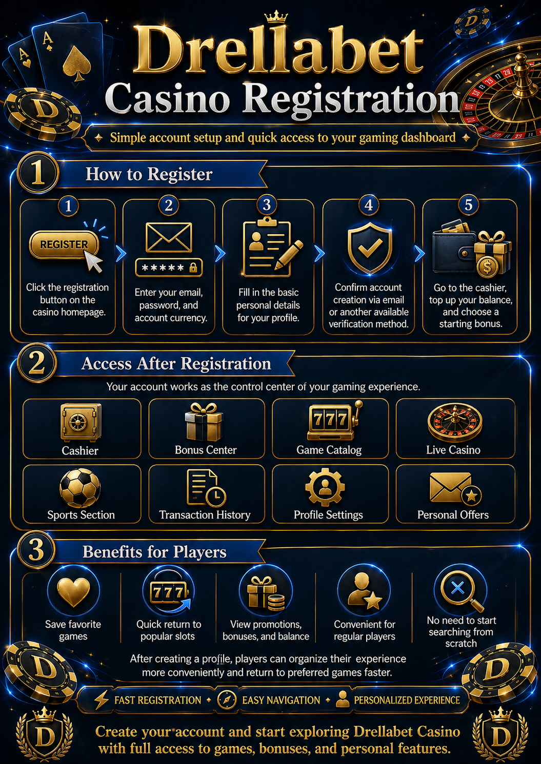 drellabet casino registration